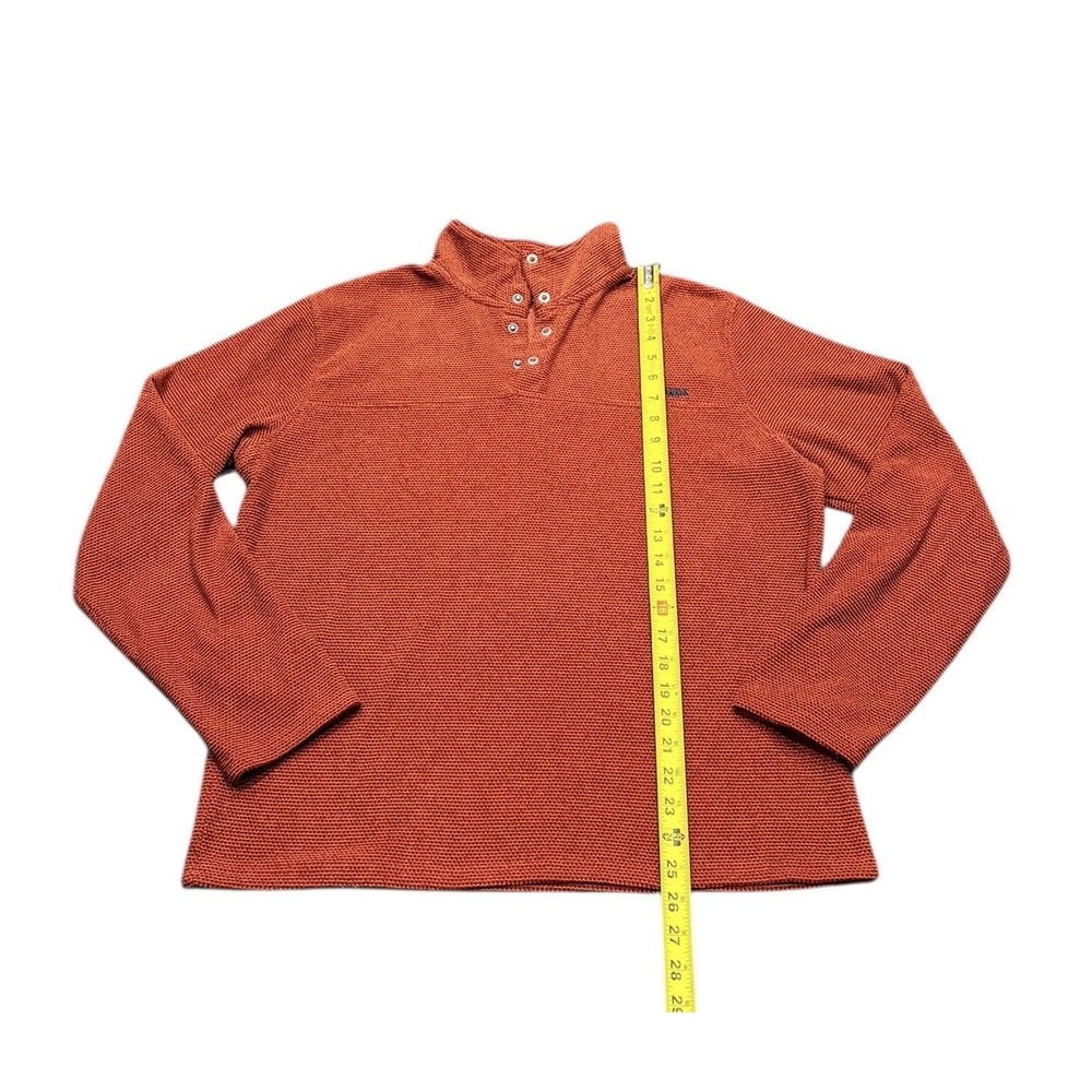 Mountain Khakis Men's Zip-Up Sweater in Rust - Picture 5 of 11
